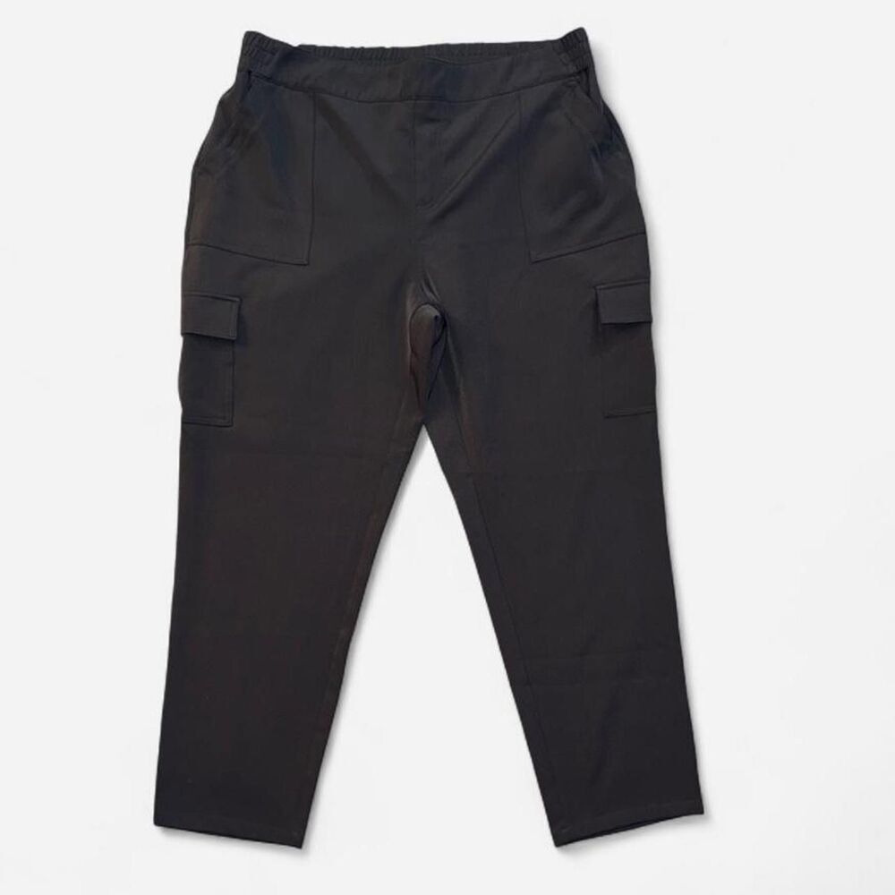 32 degrees Heat gray pull on cargo pants with elastic waist, size XL